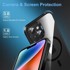 Futrola za Apple iPhone 13 14 6.1" crna prozirna oklopna zaštitna futrola